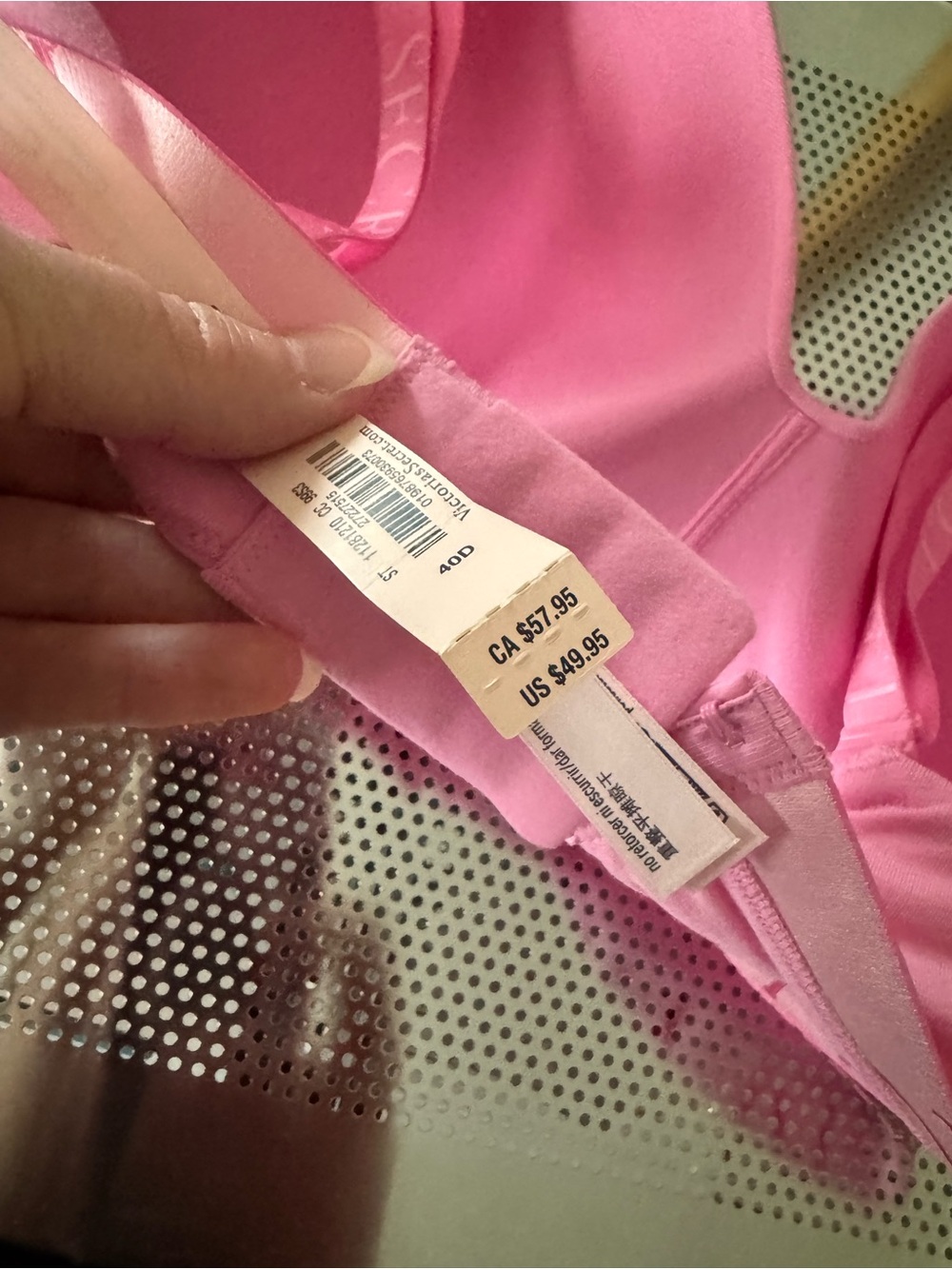 Victoria's Secret Pink Molded Seamless Bra - Picture 4 of 5